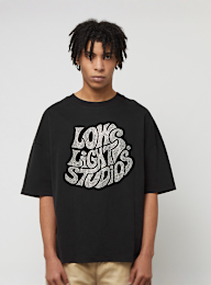 Low Lights Studios, T-Shirt Rhine Retro, zwart, Afbeelding 1 van 5