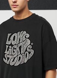 Low Lights Studios, T-Shirt Rhine Retro, zwart, Afbeelding 3 van 5