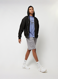 Pegador, Colne Logo Oversized Sweat Jacket Vintage, black, Image 5 of 5