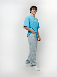 Karl Kani, Small Signature Essential Tee, blauw, Afbeelding 4 van 5