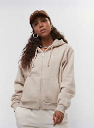 Karl Kani, Chest Signature Essential Zip Hoodie, bruin, Afbeelding 1 van 4