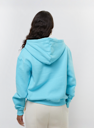 Karl Kani, Chest Signature Essential Zip Hoodie, blauw, Afbeelding 2 van 4