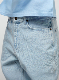 Karl Kani, Small Signature Tapered Five Pocket Denim, blue, Image 3 of 5