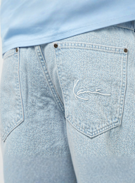 Karl Kani, Small Signature Tapered Five Pocket Denim, blue, Image 4 of 5