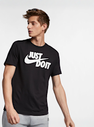 Nike, Sportswear Just do it T-Shirt, zwart, Afbeelding 1 van 5