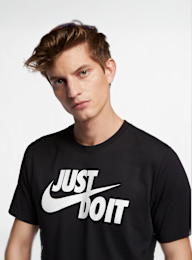 Nike, Sportswear Just do it T-Shirt, zwart, Afbeelding 3 van 5