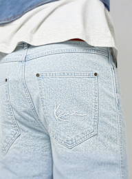 Karl Kani, Small Signature Baggy Five Pocket Denim, blue, Image 4 of 5