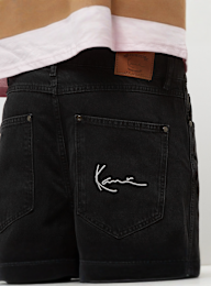 Karl Kani, Small Signature Baggy Five Pocket Denim, black, Image 4 of 5