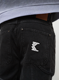 Karl Kani, Retro Baggy Workwear Denim, black, Image 4 of 7