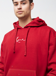 Karl Kani, Small Signature Essential Hoodie, rood, Afbeelding 3 van 4