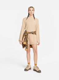 Nike Sportswear, Sportswear Phoenix Fleece High-Waisted Shorts, beige, Afbeelding 7 van 7