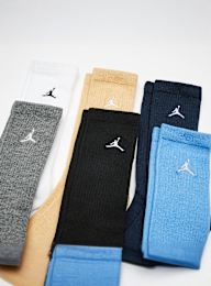 Jordan, 6 PACK - Everyday Essentials Crew, white, Image 2 of 2