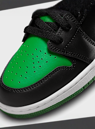 Jordan, Air Jordan 1 Low (GS), zwart, Afbeelding 7 van 8