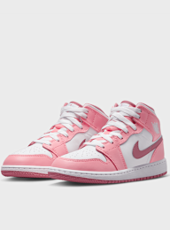 Jordan, Air Jordan 1 Mid (GS), light pink, Image 4 of 8