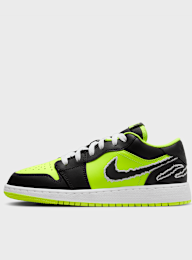 Jordan, Air Jordan 1 Low SE (GS), zwart, Afbeelding 1 van 9