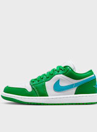 Jordan, WMNS Air Jordan 1 Low, green, Image 1 of 8