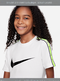 Nike, Sportswear Repeat T-Shirt, wit, Afbeelding 3 van 4