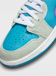 Jordan, Air Jordan 1 Low SE (GS), green, Image 7 of 8