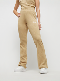 Karl Kani, Small Signature Flared Rib Leggings, beige, Afbeelding 1 van 4