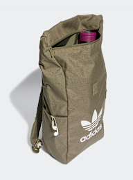 adidas Originals, adicolor Rolltop Rugzak, bruin, Afbeelding 4 van 7
