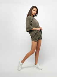 Sixth June, Ribbed Set Short, niebieski, Obraz 5 z 5