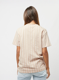 Karl Kani, Small Signature Essential Pinstripe OS Tee, light pink, Image 2 of 5