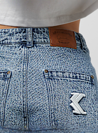 Karl Kani, OG Denim Shorts Vintage, blue, Image 4 of 5