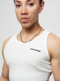 Pegador, Logo Rib Undershirt, white, Image 3 of 4