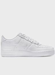 Nike, Air Force 1 '07 Fresh "Triple White", beż, Obraz 2 z 7
