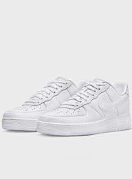 Nike, Air Force 1 '07 Fresh "Triple White", beż, Obraz 3 z 7