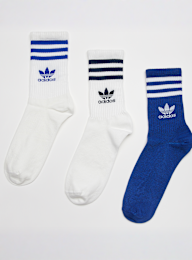 adidas Originals, adicolor Crew Sokken (3 Pack), multicolor, Afbeelding 1 van 2
