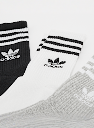 adidas Originals, 3 PACK - adicolor Crew Socks, multi-colour, Image 2 of 2