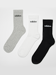 adidas Sportswear, Cushion Linear Crew Chausettes (3 Pack), multi-colour, Image 1 of 2