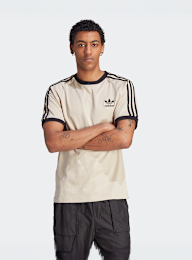 adidas Originals, adicolor 3-Stripes T-Shirt, beige, Image 1 of 5