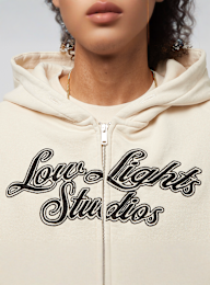Low Lights Studios, Shutter Zip-Hoodie, wit, Afbeelding 3 van 5