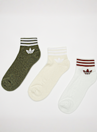 adidas Originals, adicolor Trefoil Ankle Socks (3 Pack), multicolor, Afbeelding 1 van 2