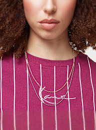 Karl Kani, Small Signature Pinstripe Os Tee, red, Image 3 of 4