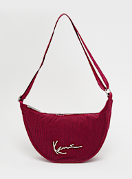 Karl Kani, Signature Corduroy Shoulder Bag, roze, Afbeelding 1 van 5
