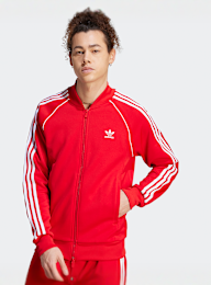 adidas Originals, Adicolor Superstar Track Jacket, red, Image 1 of 5