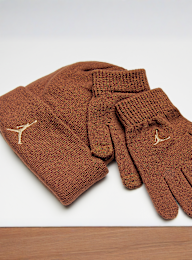 Jordan, Essentials Beanie Set, bruin, Afbeelding 3 van 3