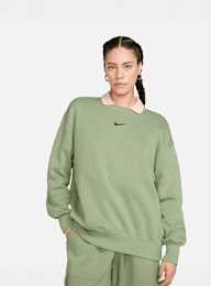 Nike, Sportswear Phoenix Fleece Women's Oversized Crewneck Sweatshirt, czerwony, Obraz 1 z 6