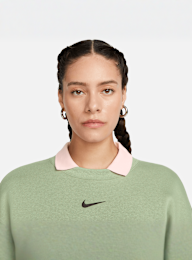 Nike, Sportswear Phoenix Fleece Women's Oversized Crewneck Sweatshirt, czerwony, Obraz 3 z 6