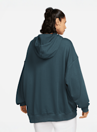 Nike, Sportswear Oversized French Terry Hoodie, groen, Afbeelding 2 van 6