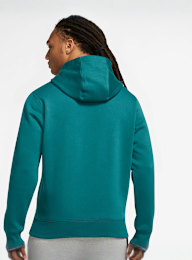 Nike, Sportswear Club Fleece Hoodie, green, Image 2 of 3