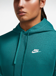 Nike, Sportswear Club Fleece Hoodie, groen, Afbeelding 3 van 3