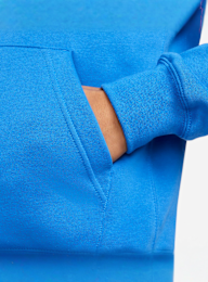 Nike, Sportswear Club Fleece Hoodie, blue, Image 3 of 5