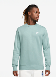 Nike, Sportswear Club Crew Basketball Pullover, zielony, Obraz 1 z 5