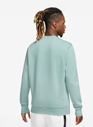 Nike, Sportswear Club Crew Basketball Pullover, green, Image 2 of 5