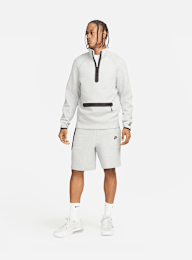 Nike, Sportswear Tech Fleece 1/2-Zip Sweatshirt, grijs, Afbeelding 8 van 8