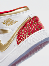 Jordan, Jordan 1 Mid (GS), white, Image 8 of 8